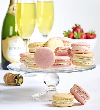 Danas Bakery Champagne  Strawberries Macarons