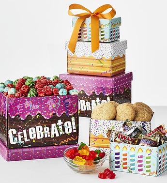 Birthday Gift Baskets Delivery & Gourmet Food | 1800Flowers.com