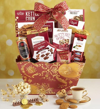 Gourmet Gift Baskets | Snack Baskets | 1-800-FLOWERS.COM