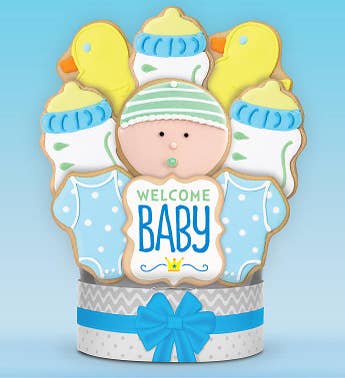 Its A Boy Cookie Arrangement