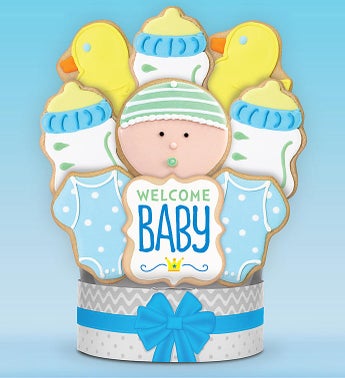 Its A Boy Cookie Arrangement