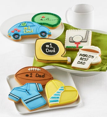 Fathers Day Artisan Iced Cookies