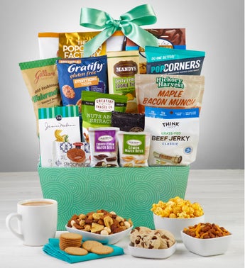 Snacks  Sweets Gift Basket