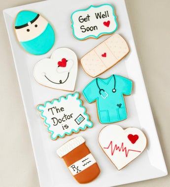Feel Better Soon Artisan Iced Cookies