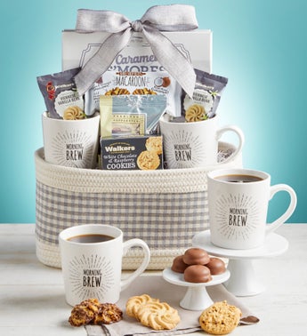 Morning Brew for Two Gift Basket