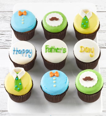 Happy Fathers Day Artisan Cupcakes