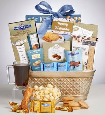 Birthday Gift Baskets Delivery & Gourmet Food | 1800Flowers.com