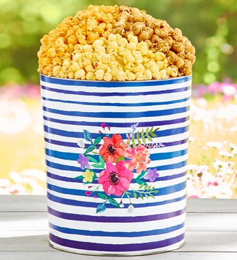 The Popcorn Factory Colors of Spring 3-Flavor Tin