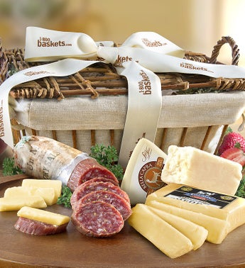 California Crafted Meat  Cheese Gift Basket