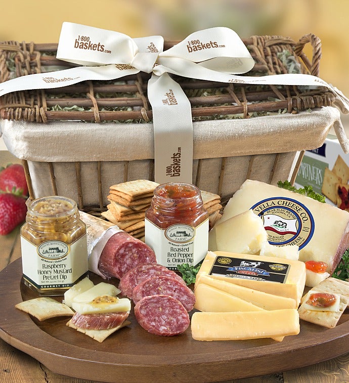 Gourmet Gift Baskets | Snack Baskets | 1-800-FLOWERS.COM