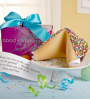 Personalized Gigantic Giant Confetti Fortune Cookie
