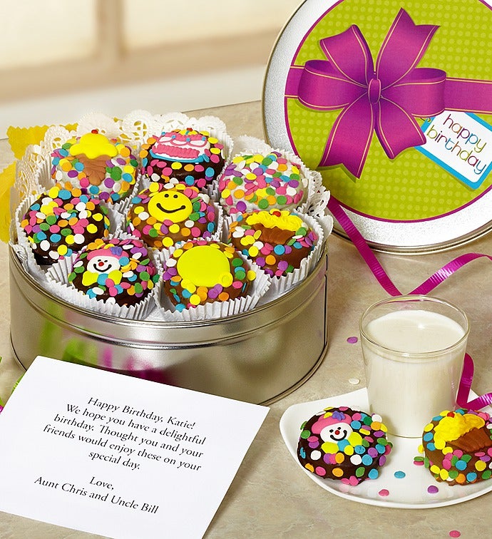 Happy Birthday Belgian Chocolate Covered OREO® Tin