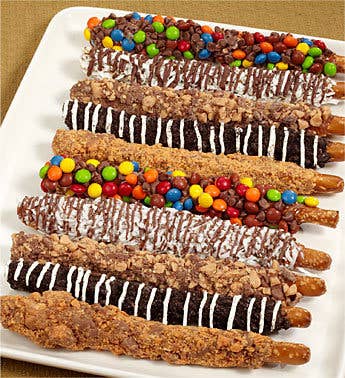 Candy Bar Pretzels