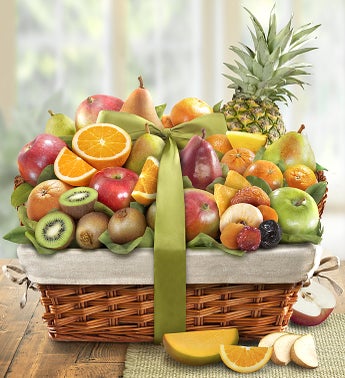 Premier Orchard Deluxe Fruit Gift Basket