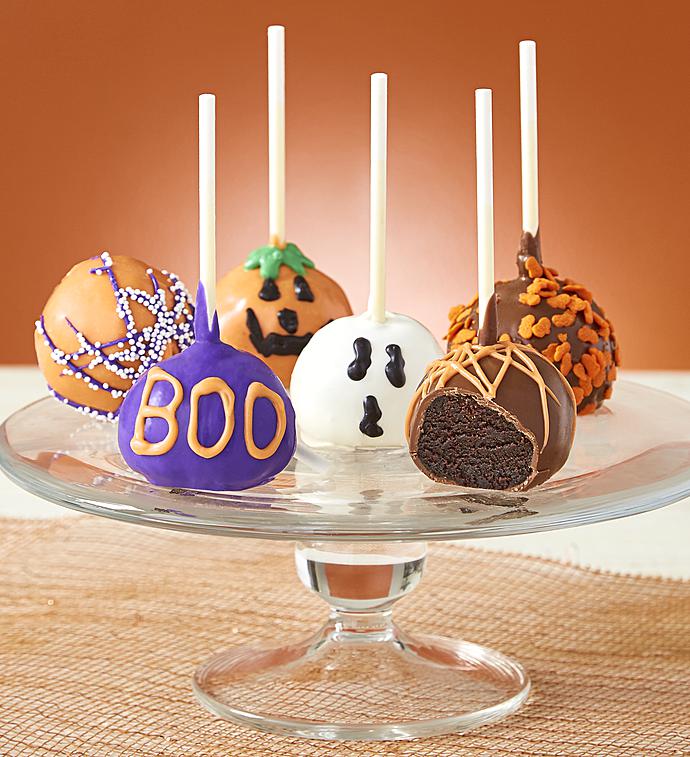 Decadent Halloween Truffle Cake Pops