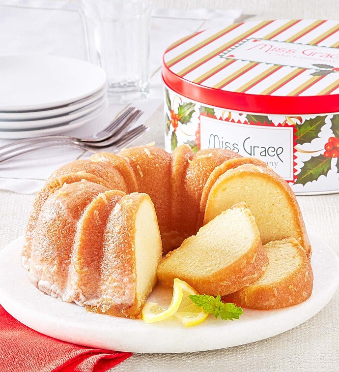 Miss Grace Lemon Cake - Holly Tin