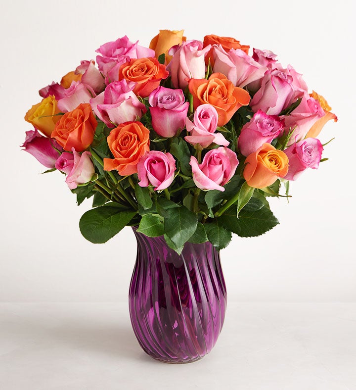 Contemporary Red Roses from 1-800-Flowers.com | SendFlowers.io