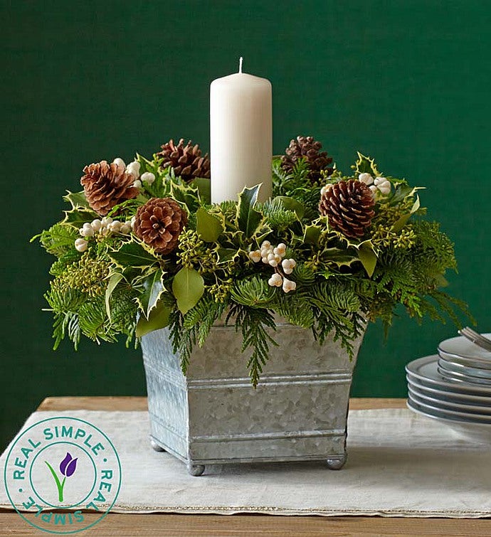 Real Simple® Brilliant Holiday Centerpiece