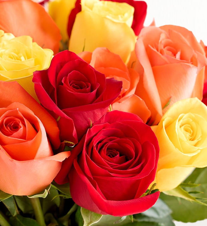Autumn Rose Bouquet™ + Free Vase