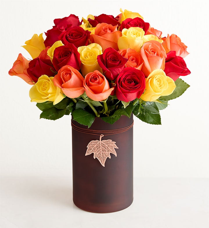 36 Stems Autumn Roses