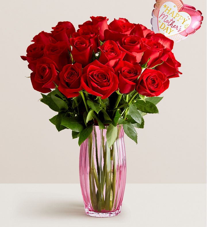 Mother's Day Red Roses