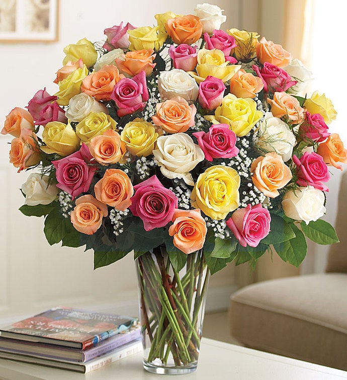 Ultimate Elegance™ Long Stem Assorted Roses