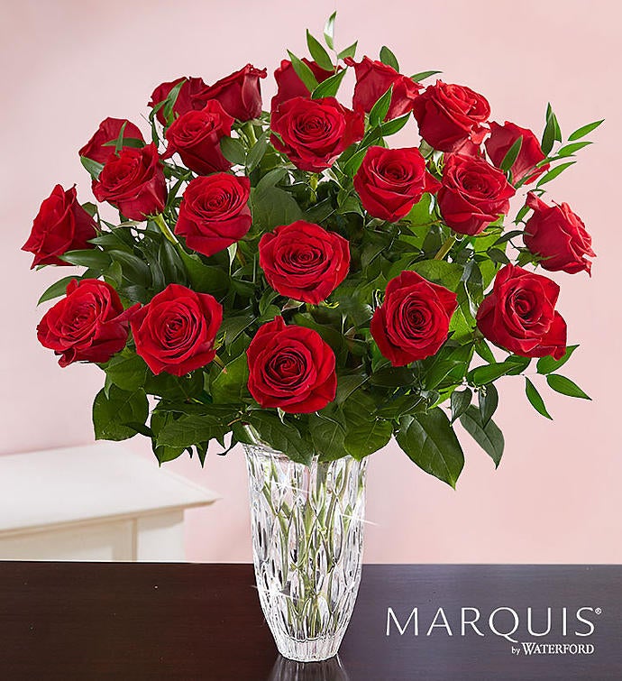 Marquis by Waterford® Premium Long Stem Red Roses