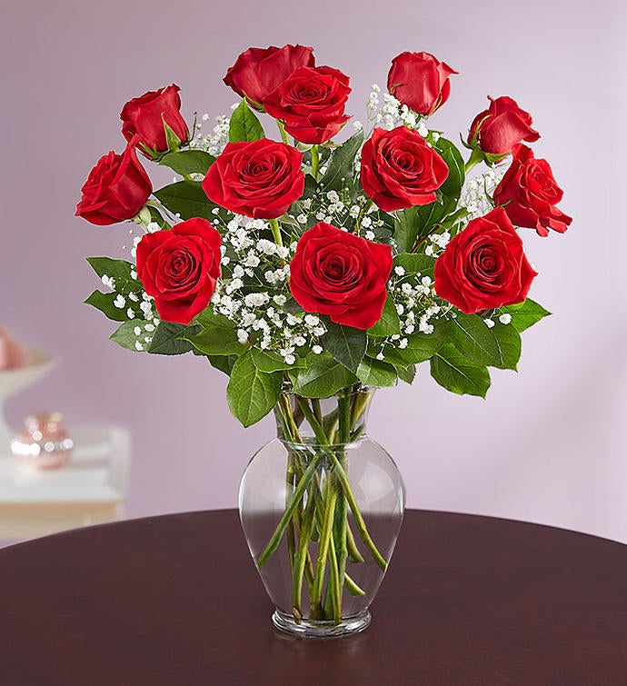 Rose Elegance™ Premium Long Stem Red Roses