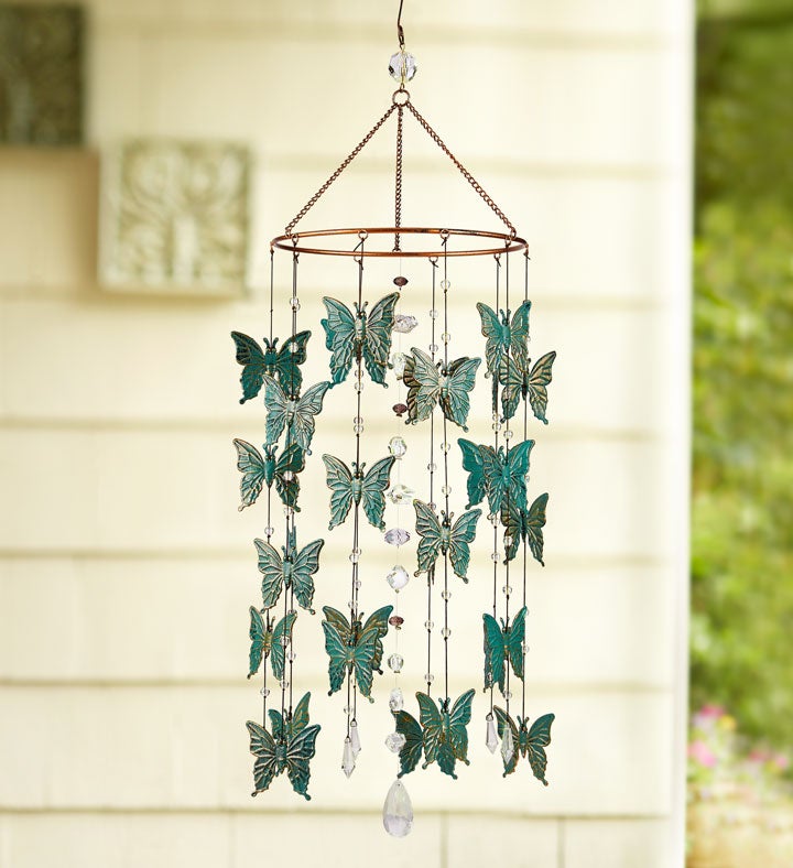 All Cat Continuity   Butterfly Wind Chime