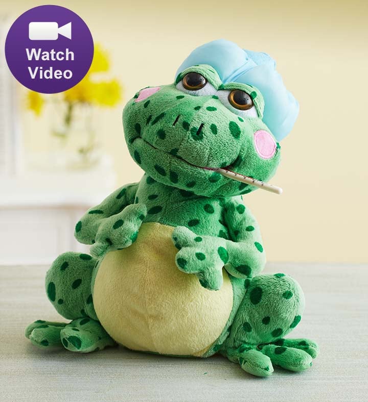 Animated Get Well Fever Frog