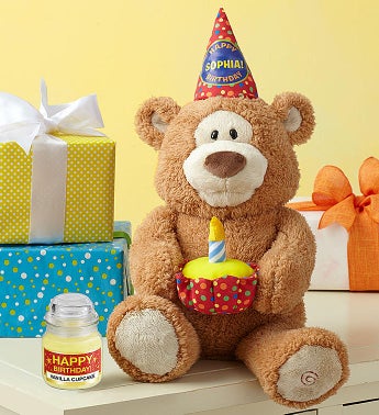 Happy Birthday Animated Bear By Gund