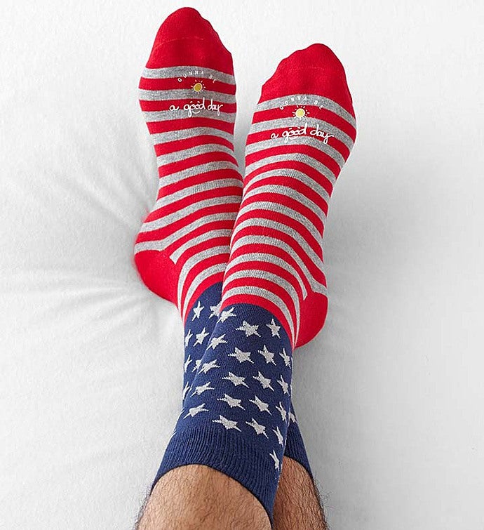 Good Day&trade; Patriotic Socks for Men