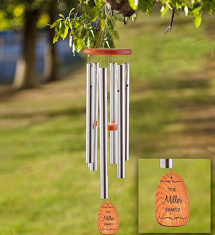 Personalized Amazing Grace Wind Chime