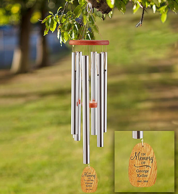 Personalized Amazing Grace Remembrance Chime