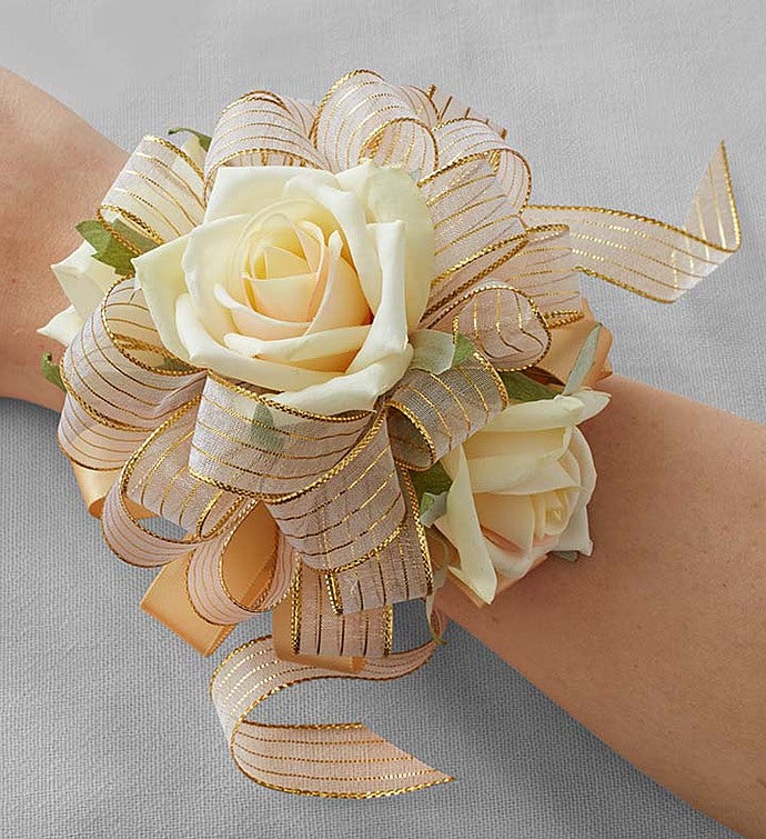 Keepsake Cream Corsage And Boutonniere