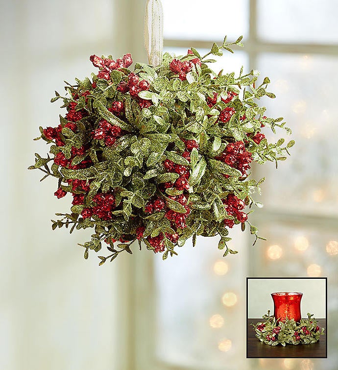 Kissing Krystals® Kissing Ball and Centerpiece