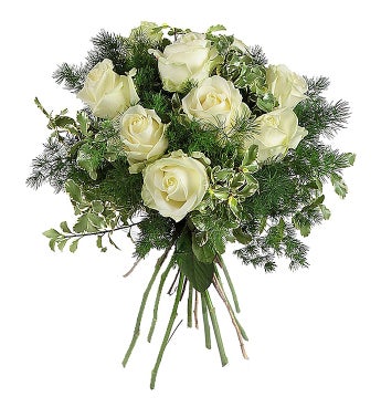 White Rose Bouquet