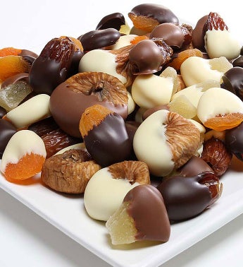 Chocolate Dipped Dried Fruit Assortment