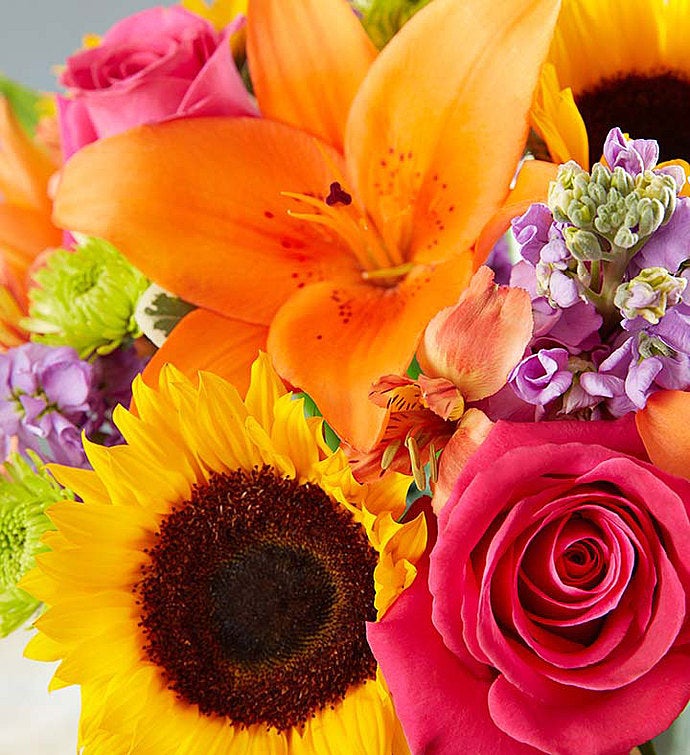 Floral Embrace™ Vibrant Flower Bouquet 1800Flowers