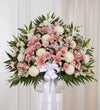 Heartfelt Sympathies™ Standing Basket- Pink &White