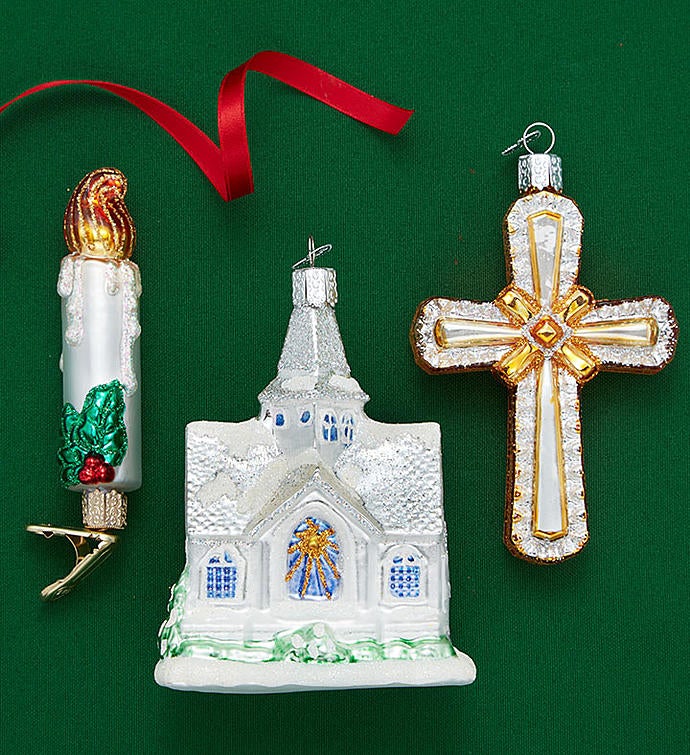 Old World Christmas® Silent Night Ornament Set