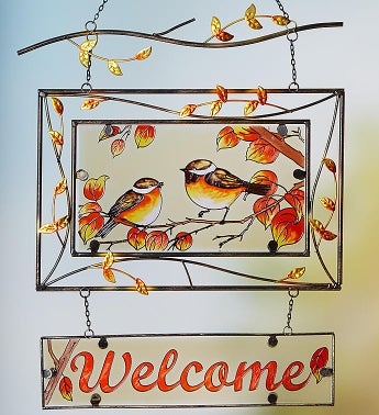 Welcome Autumn Suncatcher