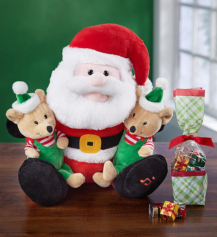 Animated Santa and Friends