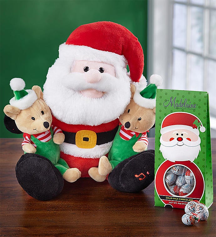 Animated Santa and Friends