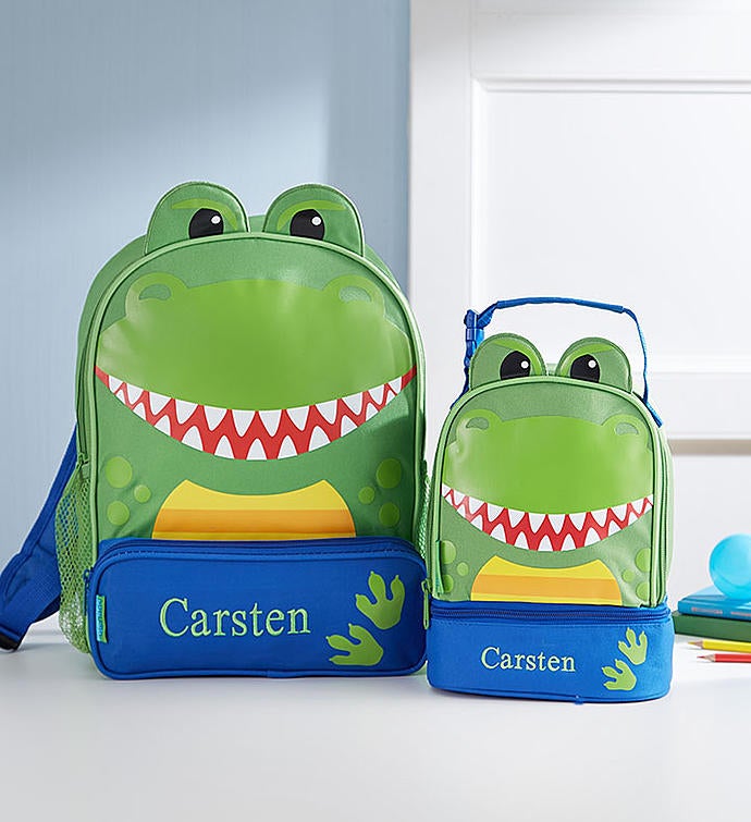 Personalized Dinosaur Backpack & Lunchbox