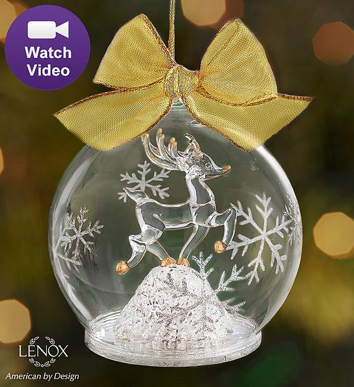 Lenox® Color Changing Reindeer Ornament