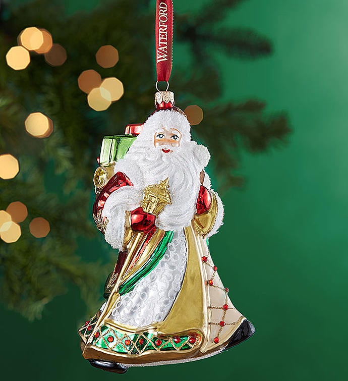 Waterford® Santa Ornament