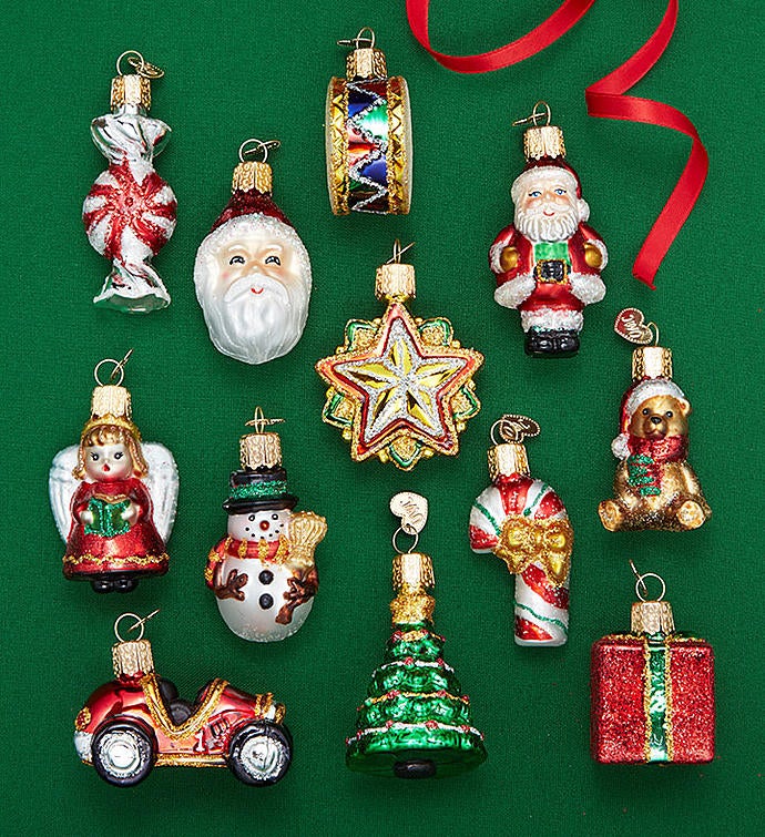 Old World Christmas® Miniature Ornament Set