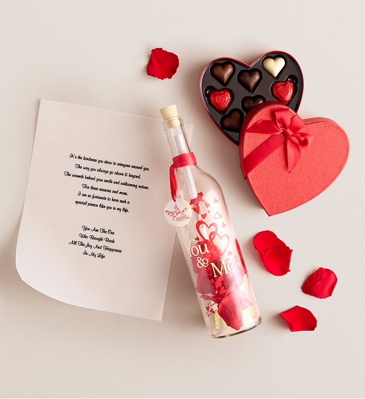 Message In A Bottle® ’You & Me' With Free Chocolate