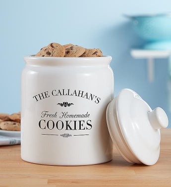 Personalized Cookie Jar  Cheryls Cookies